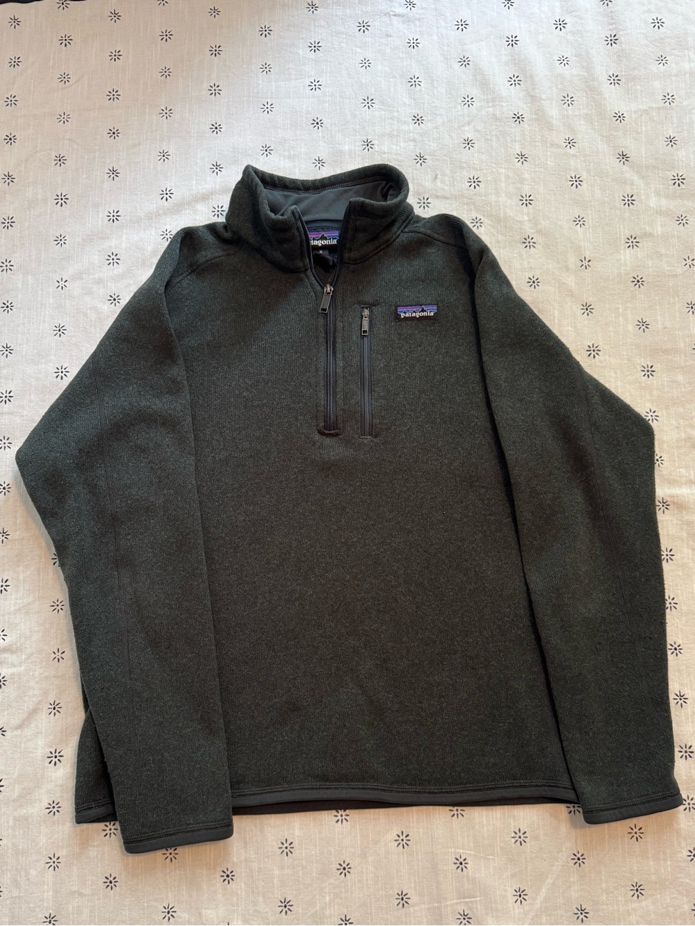 Patagonia Better Sweater Mens Size
Medium Green 1/4 Zip Pullover
Fleece